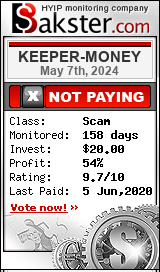 keeper-money.com monitoring by bakster.com