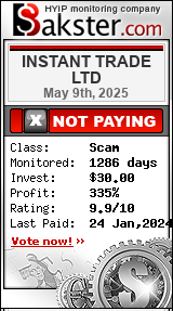 instanttradeltd.com monitoring by bakster.com