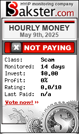 hourlymoney.shop monitoring by bakster.com
