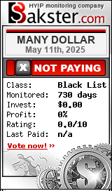 manydollar.buzz monitoring by bakster.com